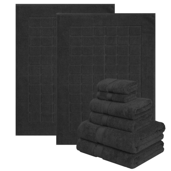 8-Piece Signature Plush Bath Bundle